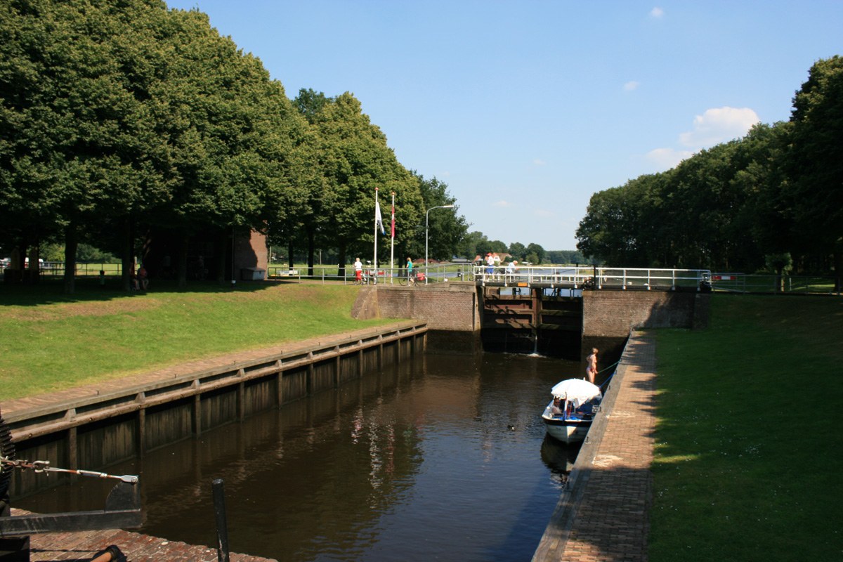 De Vecht en de stuw